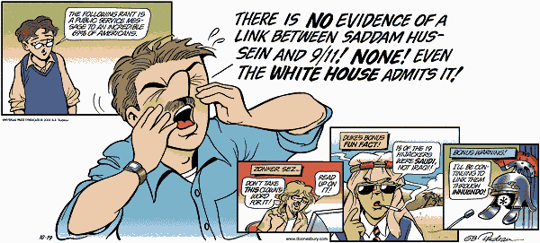 Doonesbury cartoon