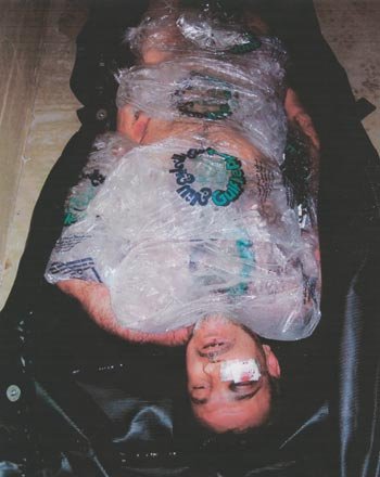 Dead Iraqi prisoner