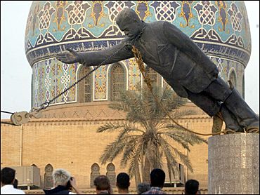 toppling of statue of Saddam