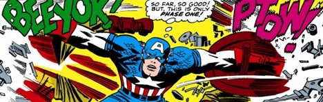 Captain America panel
