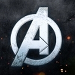 grungy Avengers logo