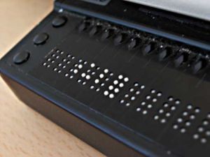 Braille display device