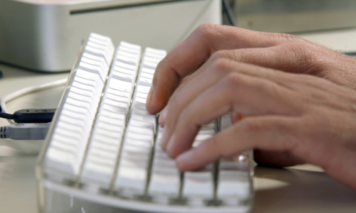 illustrative hands on keyboard graphic hands on keyboard graphic