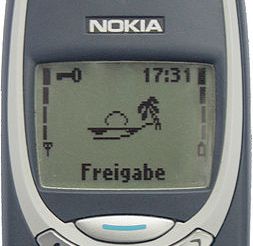 Nokia phone display screen