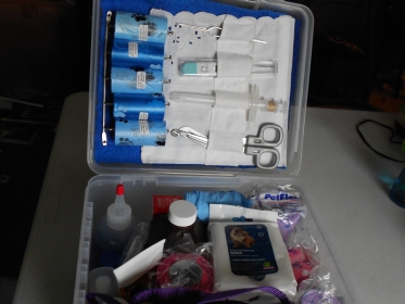 first aid kit for pet station